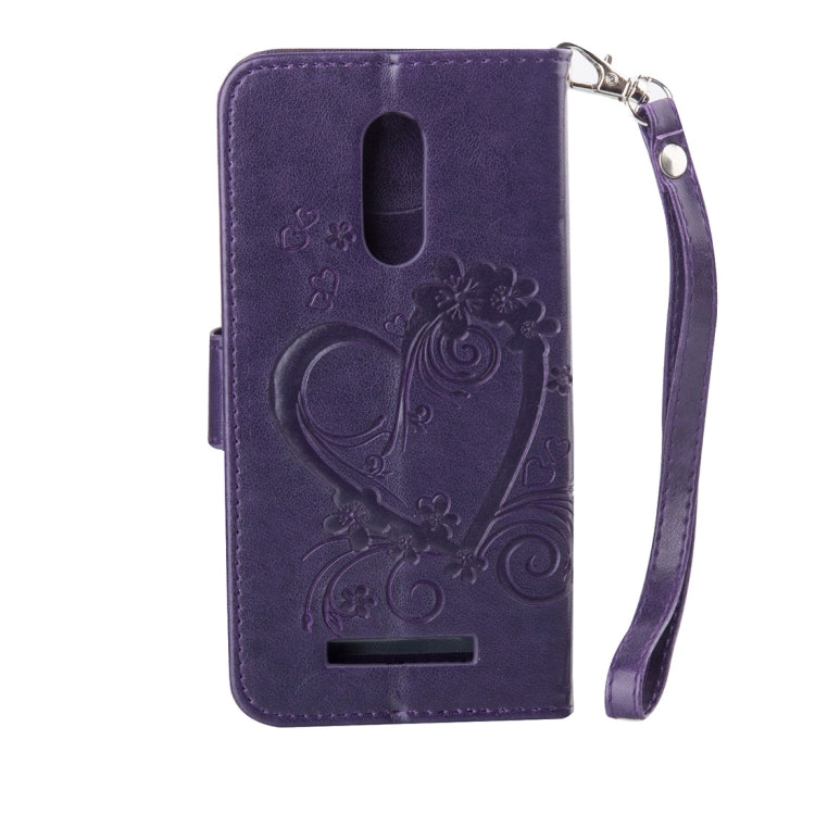 For Xiaomi  Redmi Note 3 Pressed Flowers Butterfly Love Pattern Horizontal Flip Leather Case with Holder & Card Slots & Wallet & Lanyard & Photo Frame