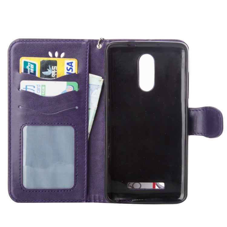 For Xiaomi  Redmi Note 3 Pressed Flowers Butterfly Love Pattern Horizontal Flip Leather Case with Holder & Card Slots & Wallet & Lanyard & Photo Frame