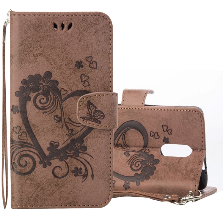 For Xiaomi  Redmi Note 3 Pressed Flowers Butterfly Love Pattern Horizontal Flip Leather Case with Holder & Card Slots & Wallet & Lanyard & Photo Frame