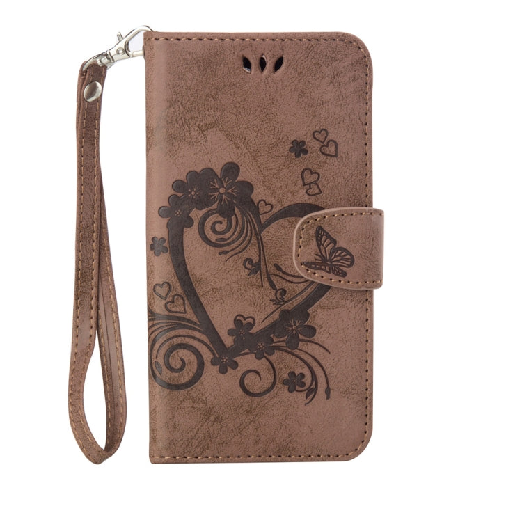For Xiaomi  Redmi Note 3 Pressed Flowers Butterfly Love Pattern Horizontal Flip Leather Case with Holder & Card Slots & Wallet & Lanyard & Photo Frame