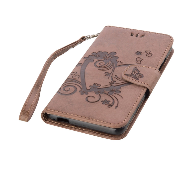 For Xiaomi  Redmi Note 3 Pressed Flowers Butterfly Love Pattern Horizontal Flip Leather Case with Holder & Card Slots & Wallet & Lanyard & Photo Frame