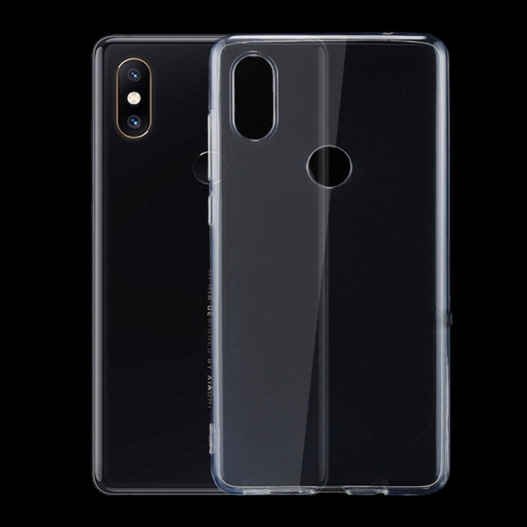 For Xiaomi  Mi Mix 2s 0.75mm Ultra-thin Transparent TPU Protective Case (Transparent)