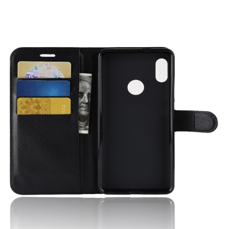 For Xiaomi  Redmi Note 5 Pro Litchi Texture Horizontal Flip Protective Leather Case with Holder & Card Slots & Wallet