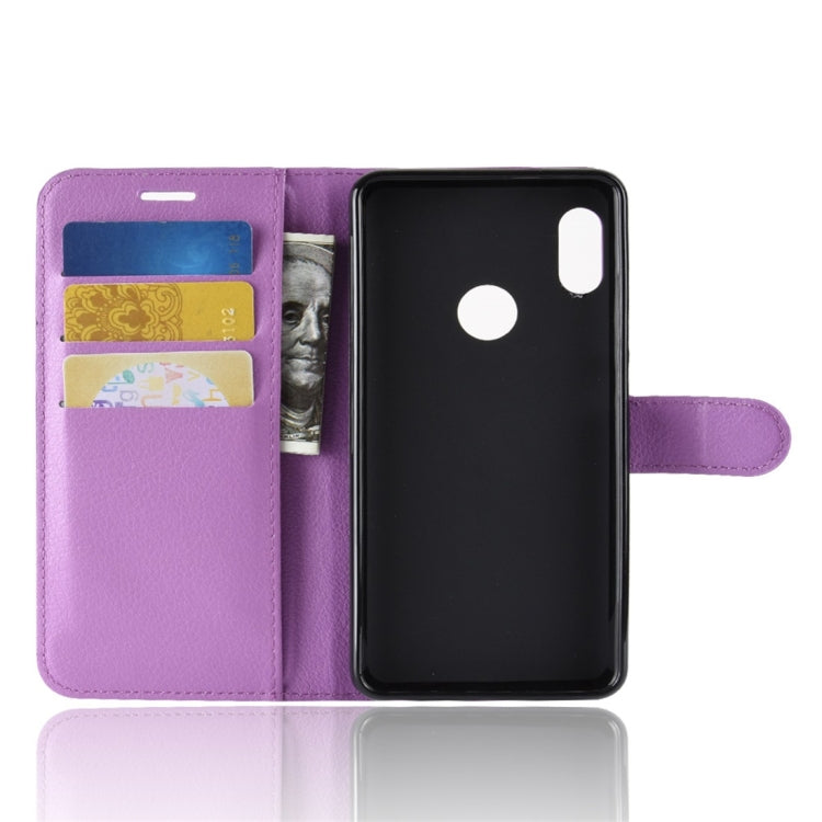 For Xiaomi  Redmi Note 5 Pro Litchi Texture Horizontal Flip Protective Leather Case with Holder & Card Slots & Wallet