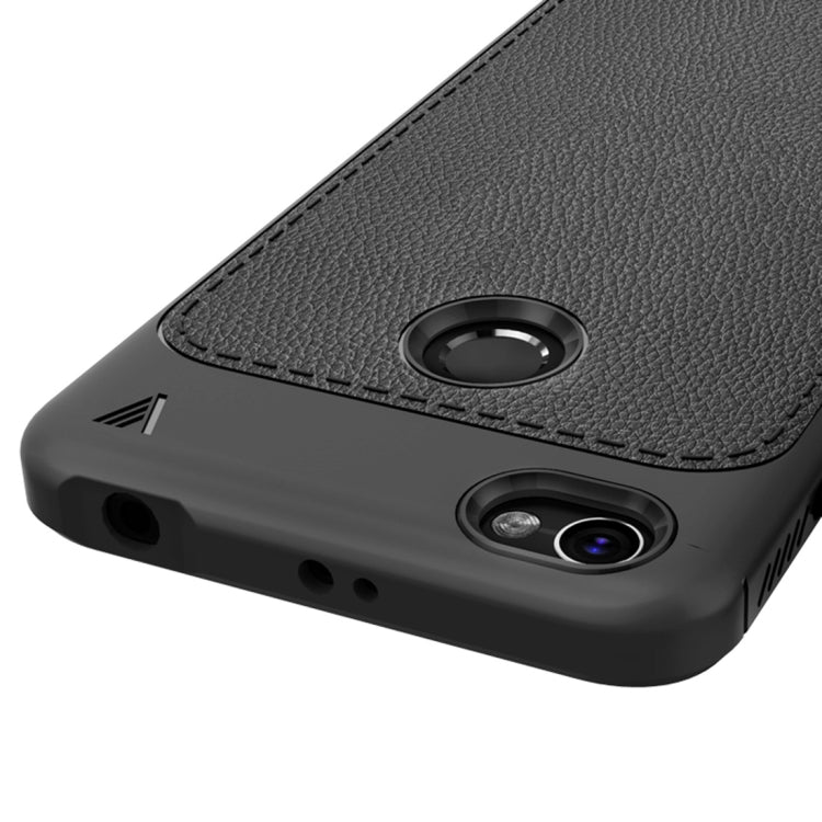 Lenuo Leshen Series for Xiaomi Redmi Note 5A TPU Litchi Texture Dropproof Protective Back Cover Case