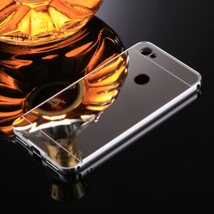 For Xiaomi Redmi Note 5A Prime Electroplating + PC Mirror Protective Back Cover Case