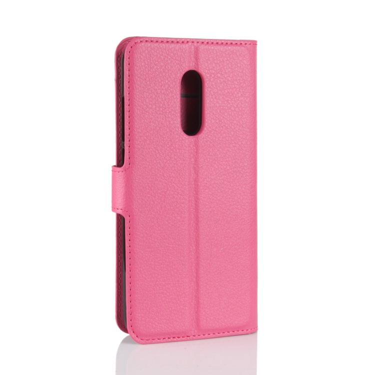 For Xiaomi  Redmi 5 Litchi Texture Horizontal Flip Leather Case with Holder & Card Slots & Wallet