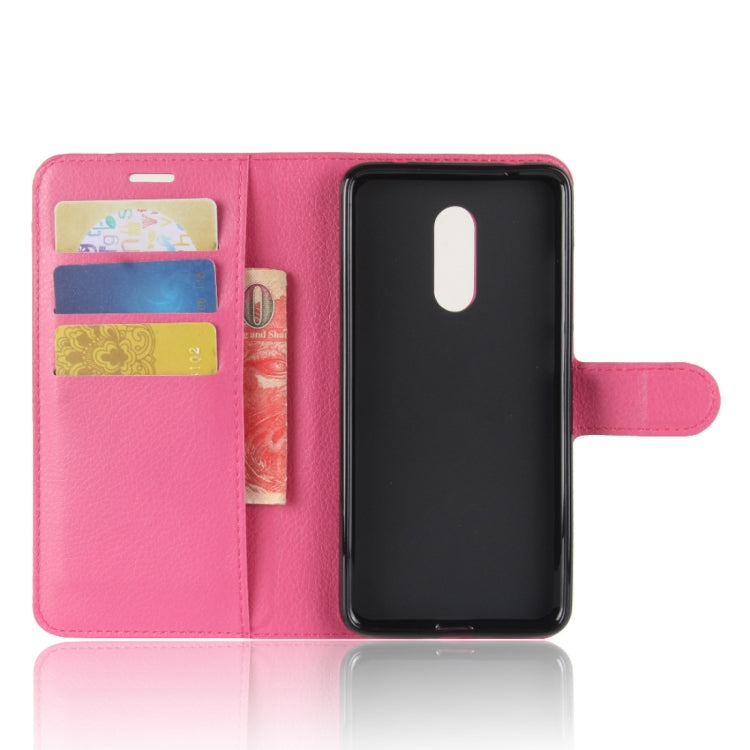 For Xiaomi  Redmi 5 Litchi Texture Horizontal Flip Leather Case with Holder & Card Slots & Wallet