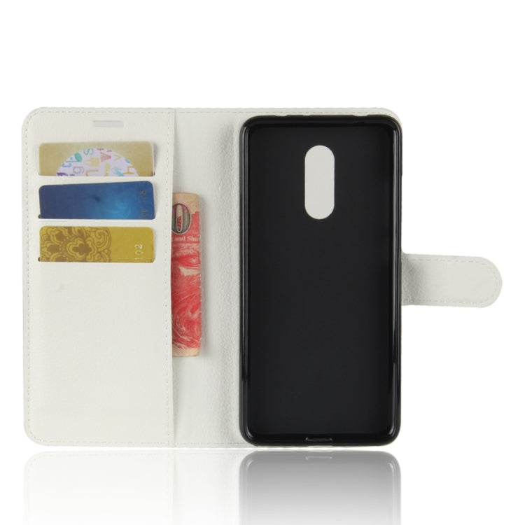 For Xiaomi  Redmi 5 Litchi Texture Horizontal Flip Leather Case with Holder & Card Slots & Wallet
