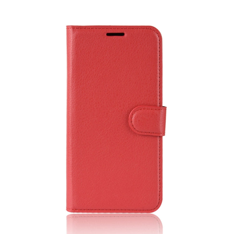 Litchi Texture Horizontal Flip Leather Case for Xiaomi Redmi 6A, with Wallet & Holder & Card Slots