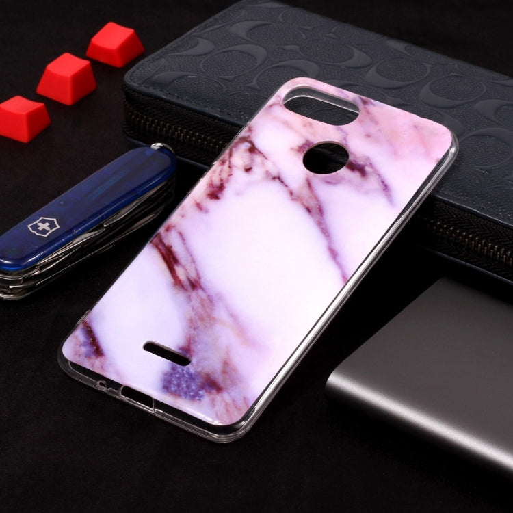 Marble Pattern Soft TPU Case For Xiaomi Redmi 6