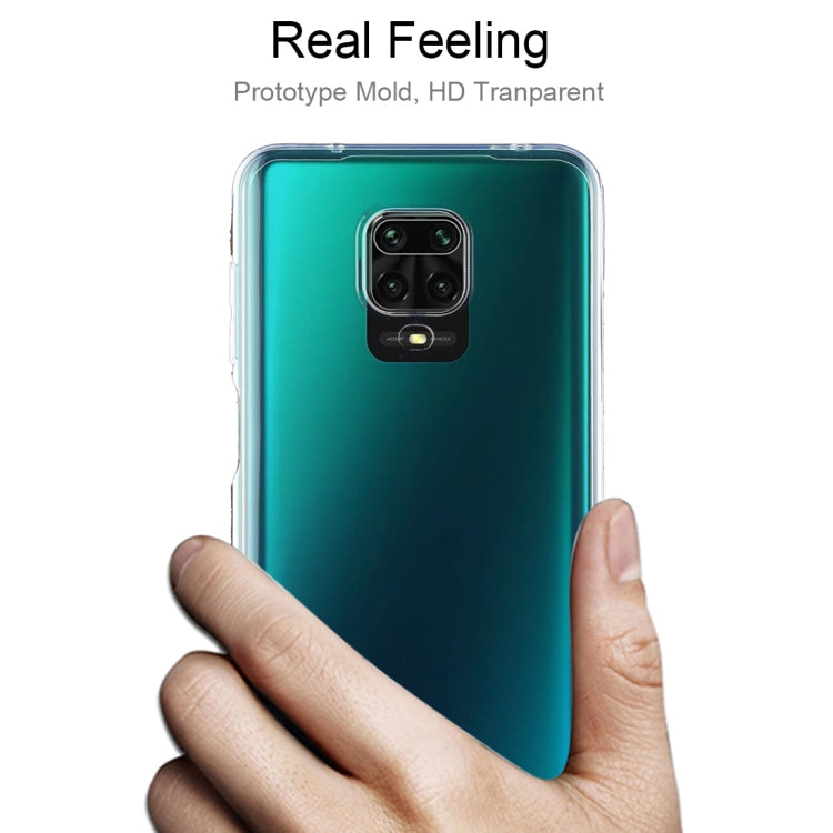 For Xiaomi Redmi Note 9 Pro 0.5mm Ultrathin Transparent TPU Soft Protective Case (Transparent)