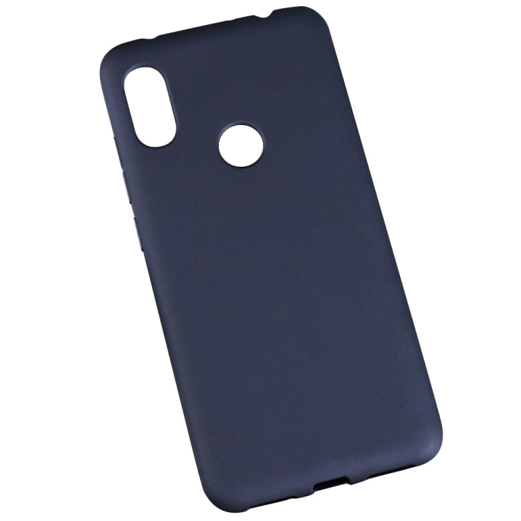 Frosted Full Coverage TPU Protective Case for Xiaomi Redmi Note 6(Black)
