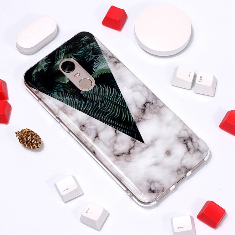 Marble Pattern TPU Soft Protective Case For Xiaomi Redmi 5 Plus