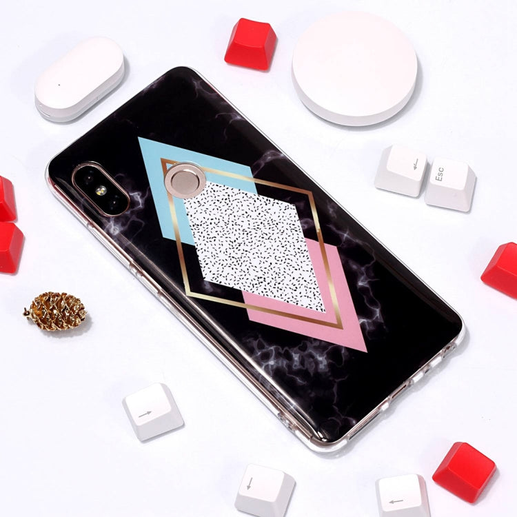 Marble Pattern TPU Soft Protective Case For Xiaomi Redmi Note 5 Pro