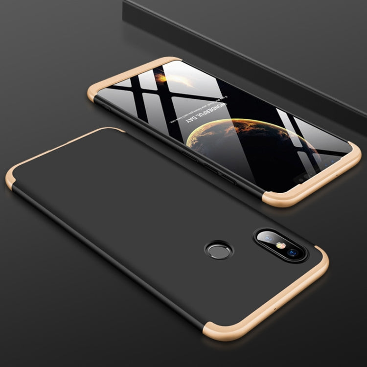 GKK Three Stage Splicing Full Coverage PC Case for Xiaomi Redmi Note 6 Pro
