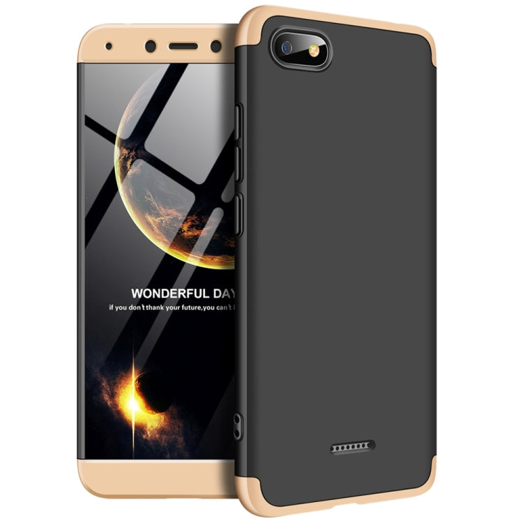 GKK Three Stage Splicing Full Coverage PC Case for Xiaomi Redmi 6A