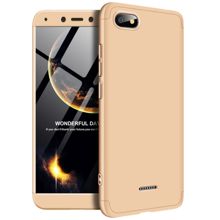 GKK Three Stage Splicing Full Coverage PC Case for Xiaomi Redmi 6A