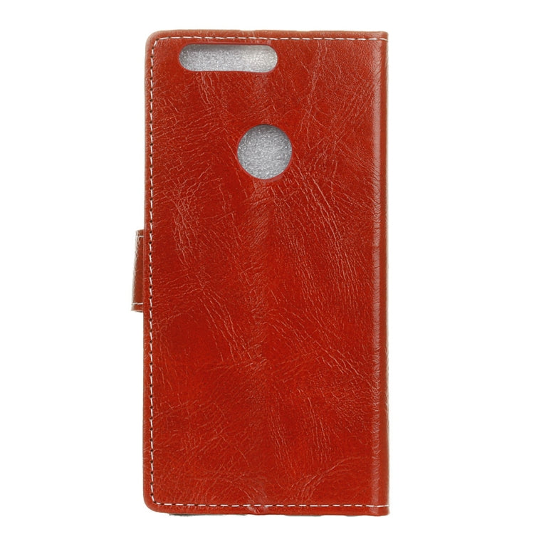 Retro Crazy Horse Texture Horizontal Flip Leather Case for Xiaomi Mi 8 Lite, with Holder & Card Slots & Wallet & Photo Frame