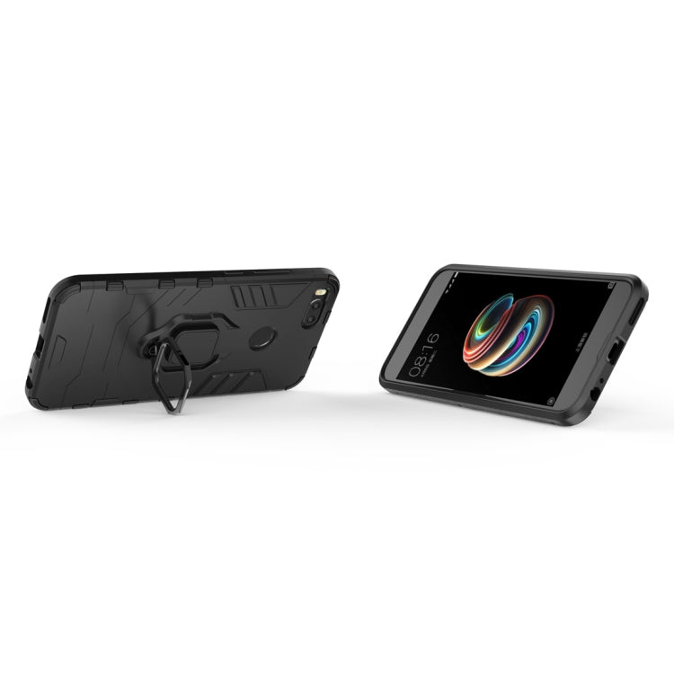 PC + TPU Shockproof Protective Case for Xiaomi Mi 5X & A1, with Magnetic Ring Holder