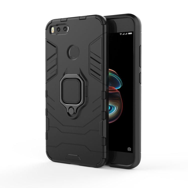 PC + TPU Shockproof Protective Case for Xiaomi Mi 5X & A1, with Magnetic Ring Holder