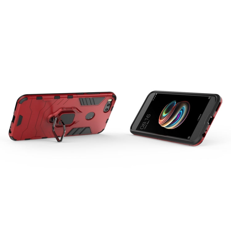 PC + TPU Shockproof Protective Case for Xiaomi Mi 5X & A1, with Magnetic Ring Holder
