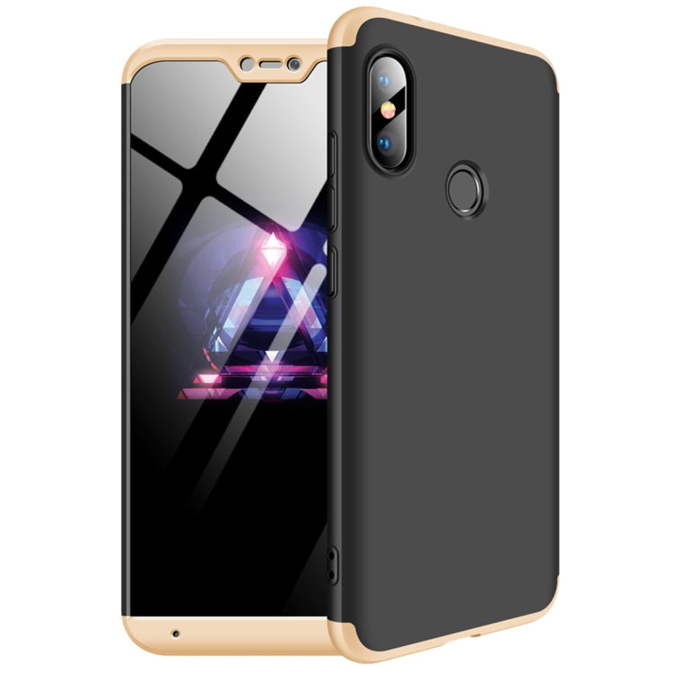 GKK Three Stage Splicing Full Coverage PC Case for Xiaomi Redmi 6 Pro / Mi A2 Lite