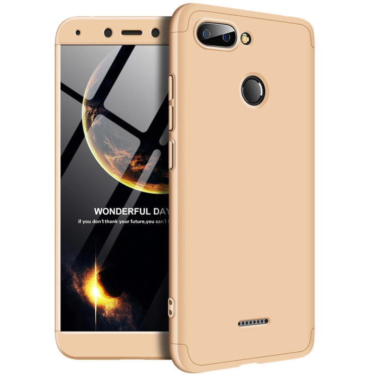 GKK Three Stage Splicing Full Coverage PC Case for Xiaomi Redmi 6