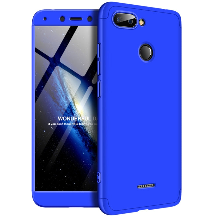 GKK Three Stage Splicing Full Coverage PC Case for Xiaomi Redmi 6