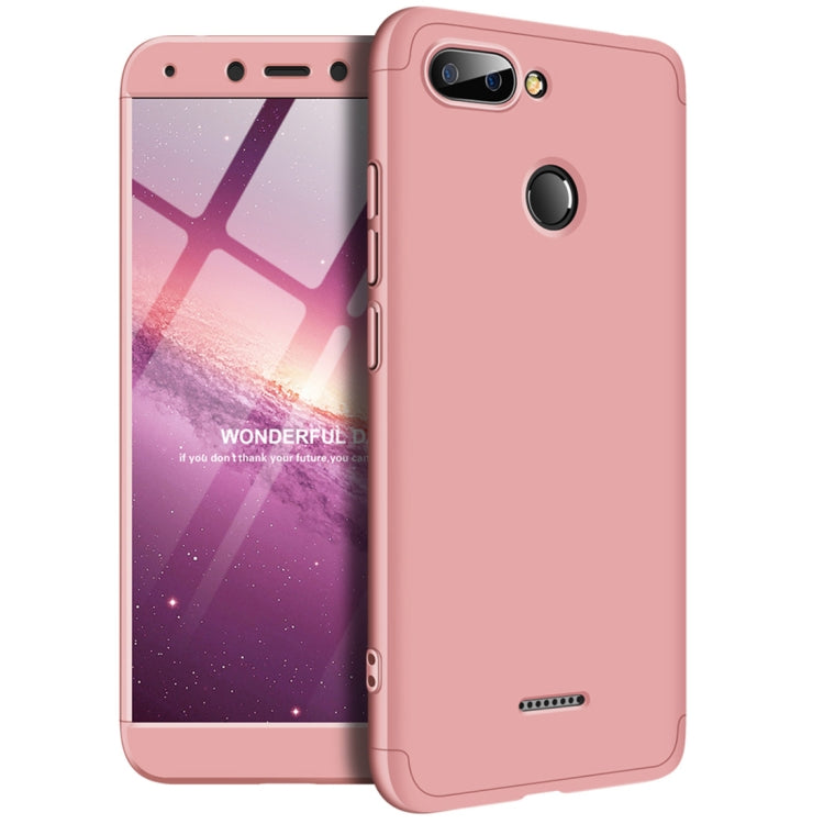 GKK Three Stage Splicing Full Coverage PC Case for Xiaomi Redmi 6