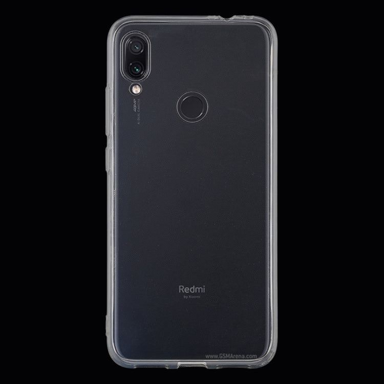 0.75mm Ultrathin Transparent TPU Soft Protective Case for Xiaomi Redmi Note 7