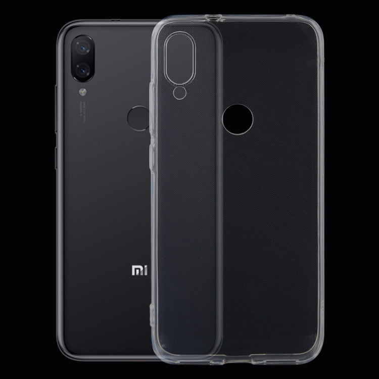 0.75mm Ultrathin Transparent TPU Soft Protective Case for Xiaomi Mi Play