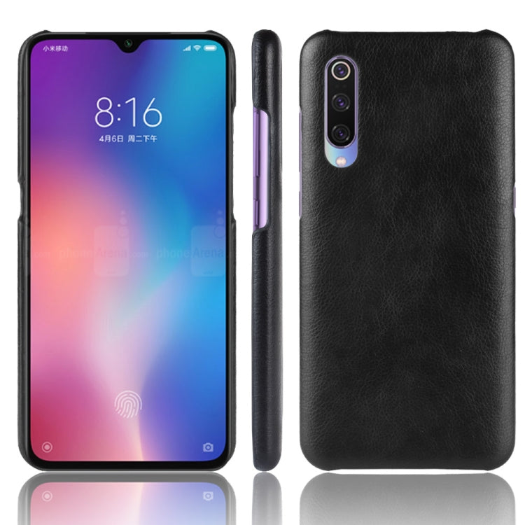 Shockproof Litchi Texture PC + PU Case for Xiaomi Mi 9