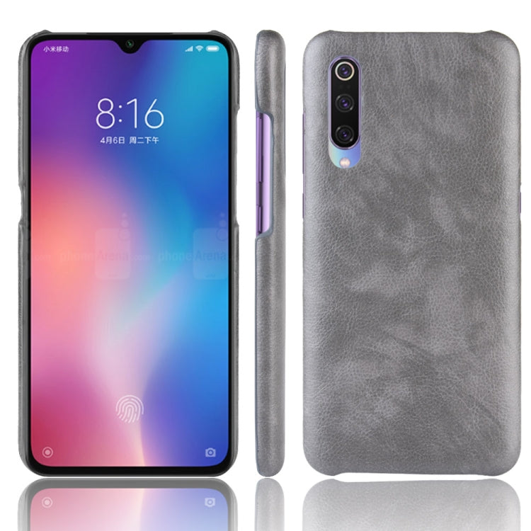 Shockproof Litchi Texture PC + PU Case for Xiaomi Mi 9