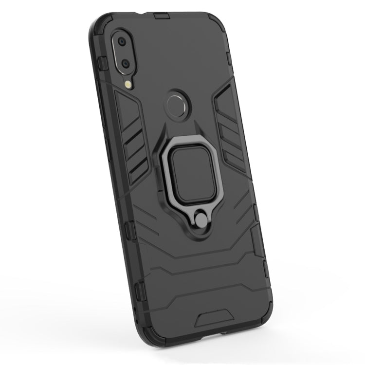 PC + TPU Shockproof Protective Case for Xiaomi Mi Play, with Magnetic Ring Holder