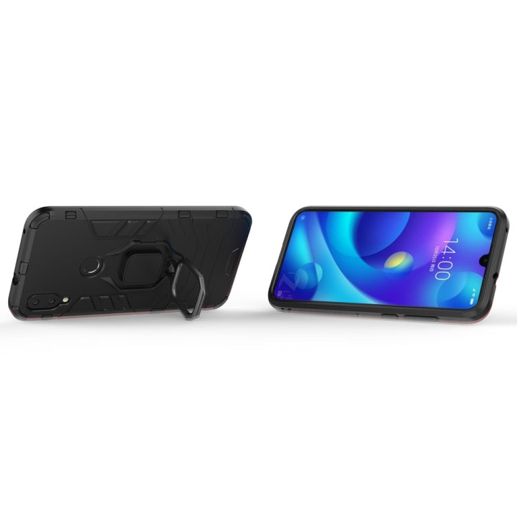 PC + TPU Shockproof Protective Case for Xiaomi Mi Play, with Magnetic Ring Holder