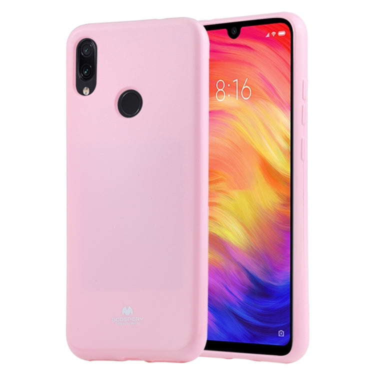 GOOSPERY I JELLY Metal Series Shockproof Soft TPU Case for Xiaomi Redmi Note 7