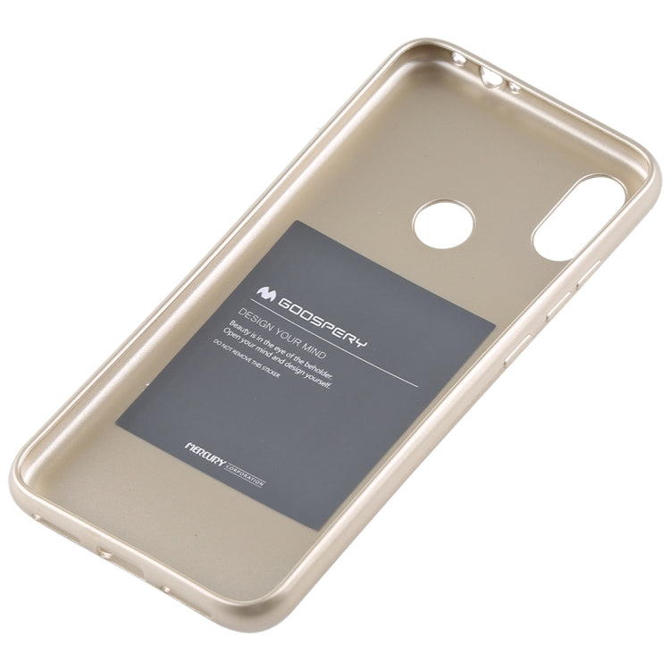 GOOSPERY I JELLY Metal Series Shockproof Soft TPU Case for Xiaomi Redmi Note 7