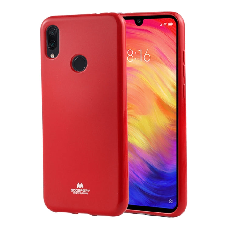 GOOSPERY I JELLY Metal Series Shockproof Soft TPU Case for Xiaomi Redmi Note 7