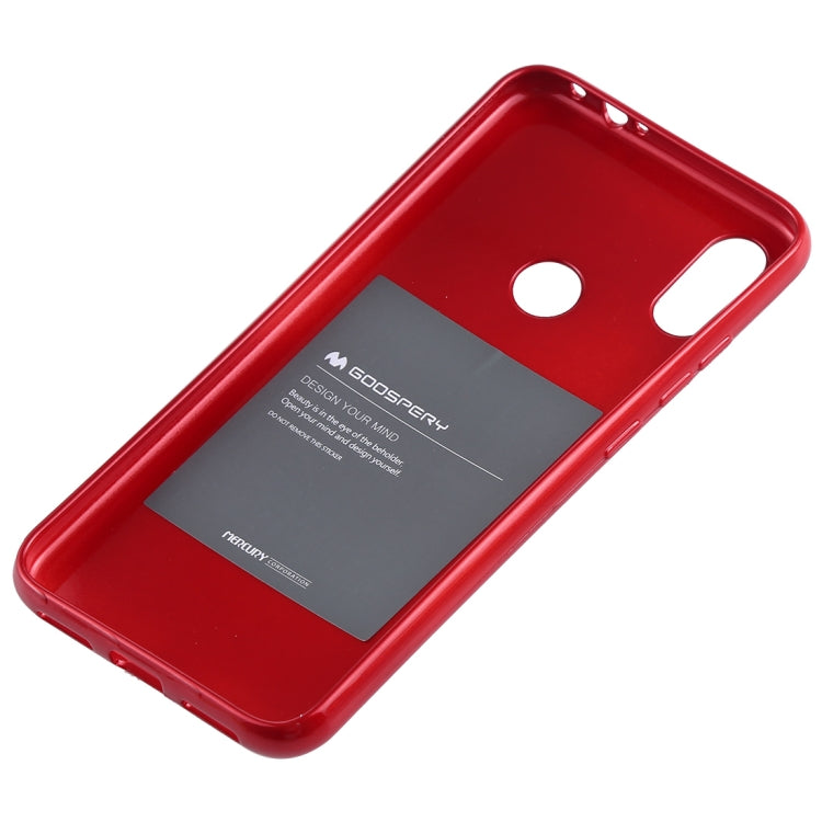 GOOSPERY I JELLY Metal Series Shockproof Soft TPU Case for Xiaomi Redmi Note 7