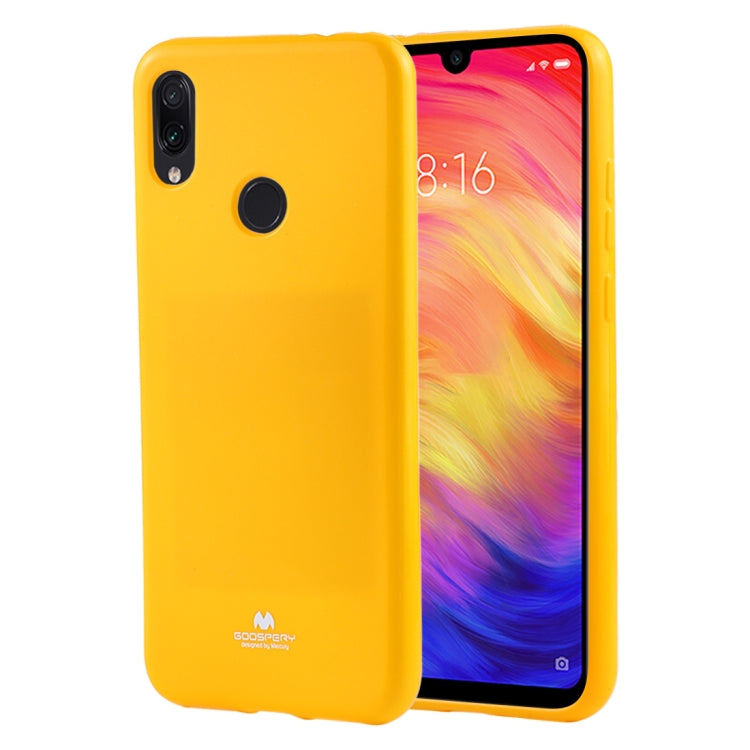 GOOSPERY I JELLY Metal Series Shockproof Soft TPU Case for Xiaomi Redmi Note 7