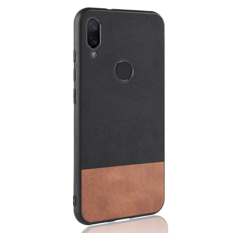 Shockproof Color Matching Denim PC + PU + TPU Case for Xiaomi Redmi 7