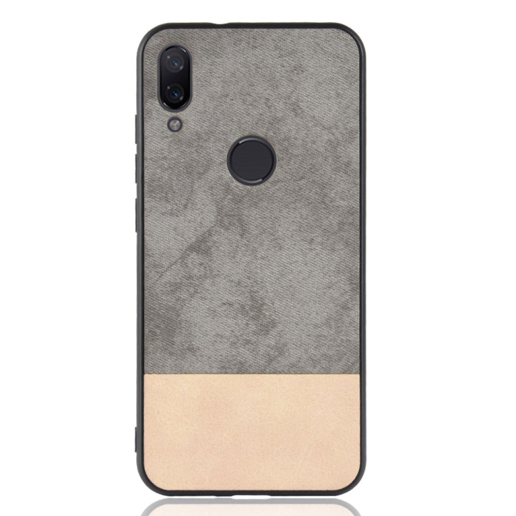 Shockproof Color Matching Denim PC + PU + TPU Case for Xiaomi Redmi 7