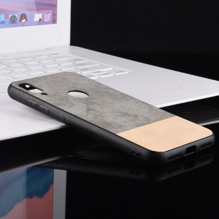 Shockproof Color Matching Denim PC + PU + TPU Case for Xiaomi Redmi 7