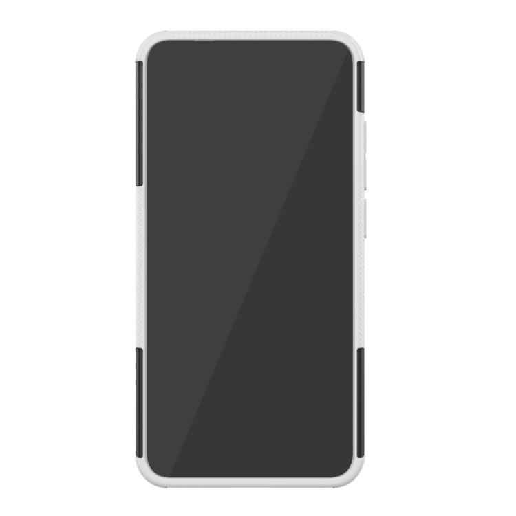 Shockproof  PC + TPU Tire Pattern Case for Xiaomi Mi 8 Lite, with Holder