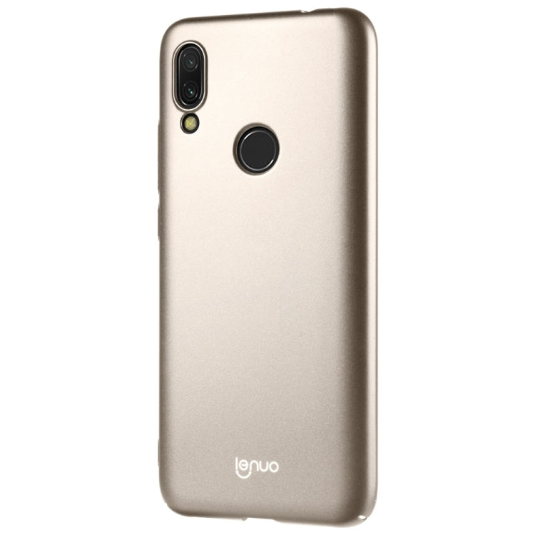 lenuo Leshield Series Ultra-thin PC Case for Xiaomi Redmi 7(Gold)