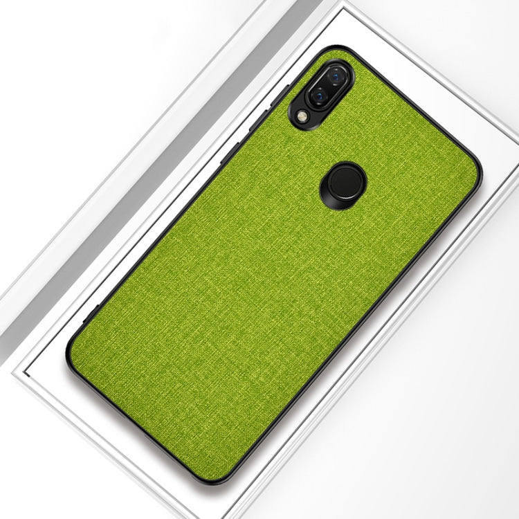 Shockproof Cloth Texture PC+ TPU Protective Case for Xiaomi Redmi Note 7