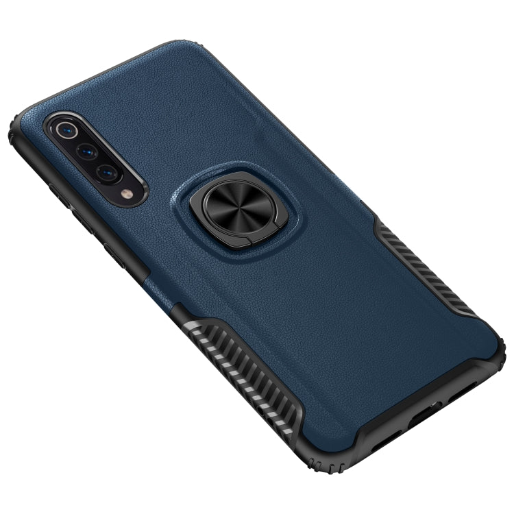 Shockproof Car Magnetic Case with 360 Degree Gold Armor Ring for Xiaomi Mi 9