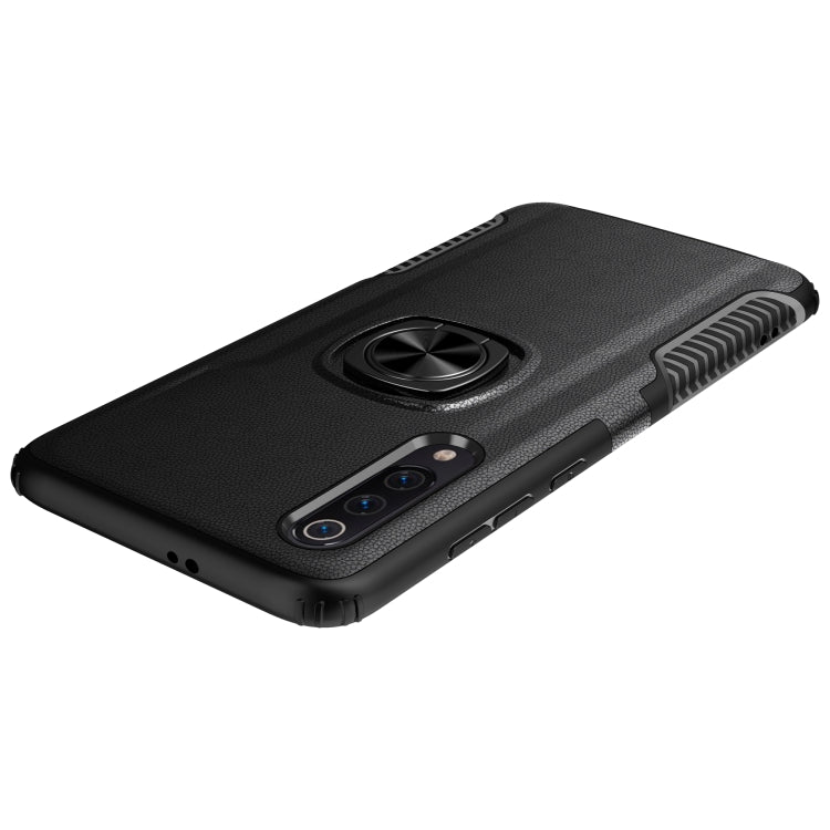 Shockproof Car Magnetic Case with 360 Degree Gold Armor Ring for Xiaomi Mi 9