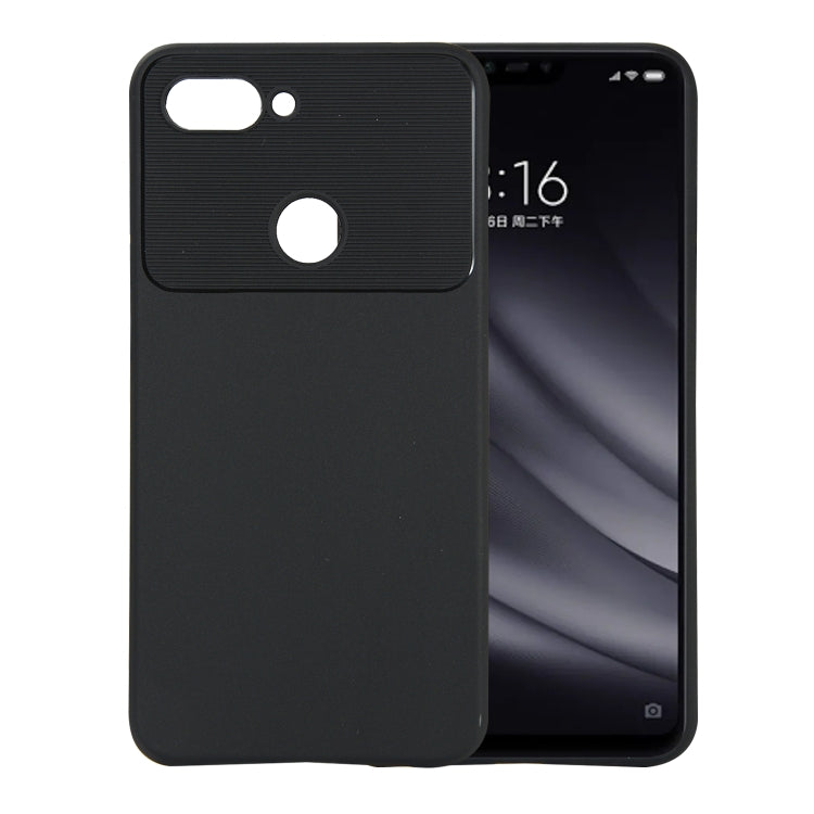 Beetle Series Shockproof TPU Case for Xiaomi 8 Lite (Black)